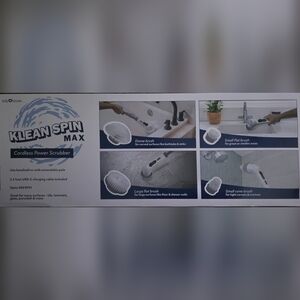 Klean Spin Max Cordless Power Scrubber